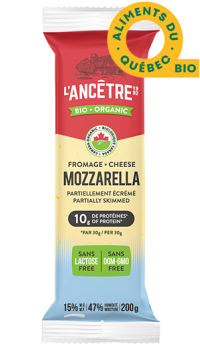 Mozzarella partiellement écrémé